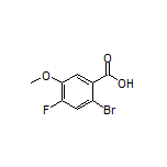 2-Bromo-4-fluoro-5-methoxybenzoic Acid