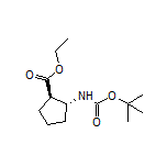 Ethyl (1R,2R)-2-(Boc-amino)cyclopentanecarboxylate