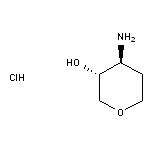 (3R,4S)-4-Aminotetrahydro-2H-pyran-3-ol Hydrochloride