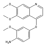 4-[(6,7-Dimethoxyquinolin-4-yl)oxy]-2-methoxyaniline