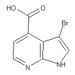 3-Bromo-7-azaindole-4-carboxylic Acid