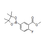 4-Fluoro-3-(methoxycarbonyl)phenylboronic Acid Pinacol Ester
