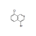 4-Bromo-8-chloroisoquinoline
