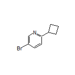 5-Bromo-2-cyclobutylpyridine
