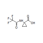1-(2,2,2-Trifluoroacetamido)cyclopropanecarboxylic Acid