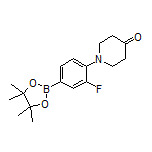 3-Fluoro-4-(4-oxo-1-piperidyl)phenylboronic Acid Pinacol Ester