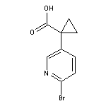 1-(6-Bromo-3-pyridyl)cyclopropanecarboxylic Acid