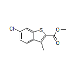Methyl 6-Chloro-3-methylbenzo[b]thiophene-2-carboxylate