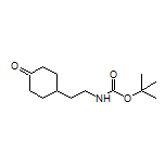 4-[2-(Boc-amino)ethyl]cyclohexanone