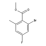 Methyl 2-Bromo-4-fluoro-6-methylbenzoate