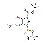 1-Boc-5-methoxy-7-azaindole-3-boronic Acid Pinacol Ester