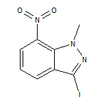 3-Iodo-1-methyl-7-nitro-1H-indazole