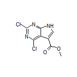 Methyl 2,4-Dichloro-7H-pyrrolo[2,3-d]pyrimidine-5-carboxylate