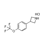 3-[4-(Trifluoromethoxy)phenyl]azetidine Hydrochloride