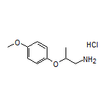 2-(4-Methoxyphenoxy)-1-propanamine Hydrochloride