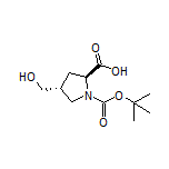 (2S,4R)-1-Boc-4-(hydroxymethyl)pyrrolidine-2-carboxylic Acid