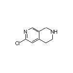6-Chloro-1,2,3,4-tetrahydro-2,7-naphthyridine
