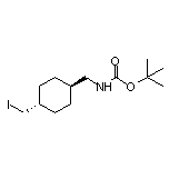 trans-N-Boc-4-(iodomethyl)cyclohexane-1-methanamine