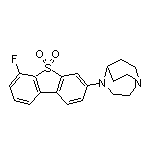 3-(1,4-Diazabicyclo[3.2.2]nonan-4-yl)-6-fluorodibenzo[b,d]thiophene 5,5-Dioxide