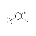 4-Amino-5-bromo-2-(trifluoromethyl)pyridine