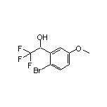 2-Bromo-5-methoxy-alpha-(trifluoromethyl)benzyl Alcohol