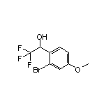 2-Bromo-4-methoxy-alpha-(trifluoromethyl)benzyl Alcohol