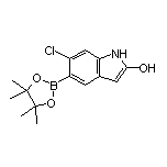 6-Chloro-2-hydroxy-1H-indole-5-boronic Acid Pinacol Ester