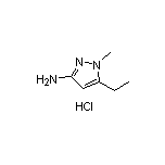 5-Ethyl-1-methyl-1H-pyrazol-3-amine Hydrochloride