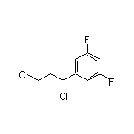 1-(1,3-Dichloropropyl)-3,5-difluorobenzene