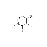 4-Bromo-3-chloro-1-methylpyridin-2(1H)-one