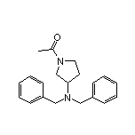 1-(3-(Dibenzylamino)-1-pyrrolidinyl)ethanone