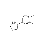 2-(3-Iodo-4-methylphenyl)pyrrolidine
