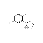 2-(5-Fluoro-2-methylphenyl)pyrrolidine