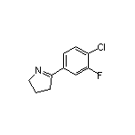 5-(4-Chloro-3-fluorophenyl)-3,4-dihydro-2H-pyrrole