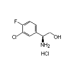 (S)-2-Amino-2-(3-chloro-4-fluorophenyl)ethanol Hydrochloride