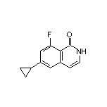 6-Cyclopropyl-8-fluoroisoquinolin-1(2H)-one