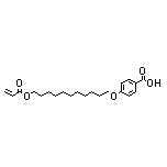 4-[[11-(Acryloyloxy)undecyl]oxy]benzoic Acid