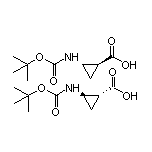 trans-2-(Boc-amino)cyclopropanecarboxylic Acid