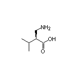 (S)-2-(Aminomethyl)-3-methylbutanoic Acid