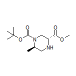 Methyl (2R,5R)-4-Boc-5-methylpiperazine-2-carboxylate