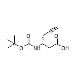 (R)-3-(Boc-amino)-5-hexynoic Acid