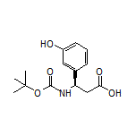 (R)-3-(Boc-amino)-3-(3-hydroxyphenyl)propanoic Acid