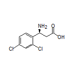 (S)-3-Amino-3-(2,4-dichlorophenyl)propanoic Acid