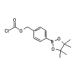 4-[[(Chlorocarbonyl)oxy]methyl]phenylboronic Acid Pinacol Ester