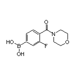 3-Fluoro-4-(morpholine-4-carbonyl)phenylboronic Acid
