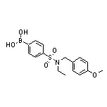 4-[N-Ethyl-N-(4-methoxybenzyl)sulfamoyl]phenylboronic Acid
