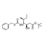 tert-Butyl (3R,4S,5S)-4-(Cbz-amino)-3-hydroxy-5-methylheptanoate