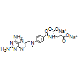 Sodium (S)-2-[4-[[(2,4-Diaminopteridin-6-yl)methyl](methyl)amino]benzamido]pentanedioate