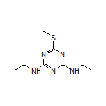 2,4-Bis(ethylamino)-6-(methylthio)-1,3,5-triazine
