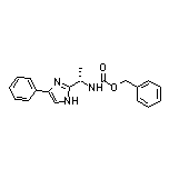 (S)-N-Cbz-1-(4-phenyl-2-imidazolyl)ethanamine